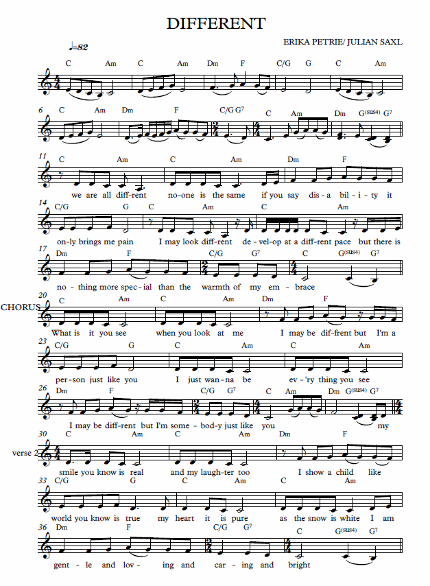 Different Music Sheet