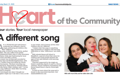 Article in Bournemouth Echo 23rd March 2020
