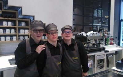 A new restaurant ’21 Grammi’ opened in Brescia, Italy in February, run exclusively by Down Syndrome Staff
